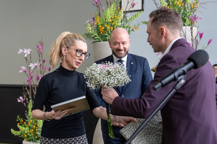 Uroczystość 10-lecia szkoły florystycznej przy ul. Szkockiej we Wrocławiu