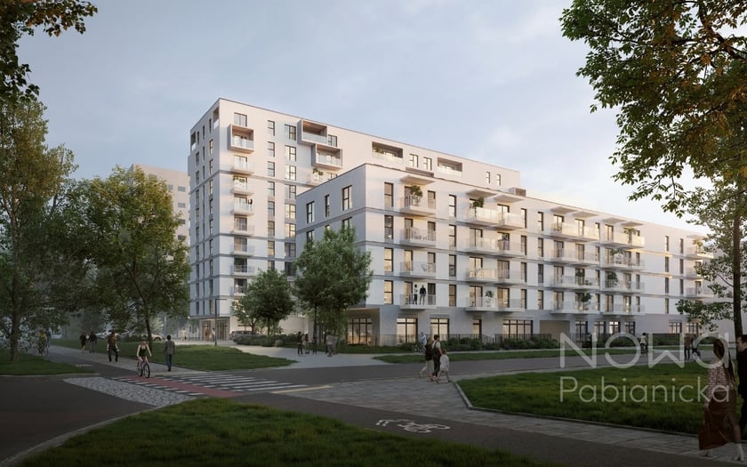wizualizacja Nowej Pabianickiej