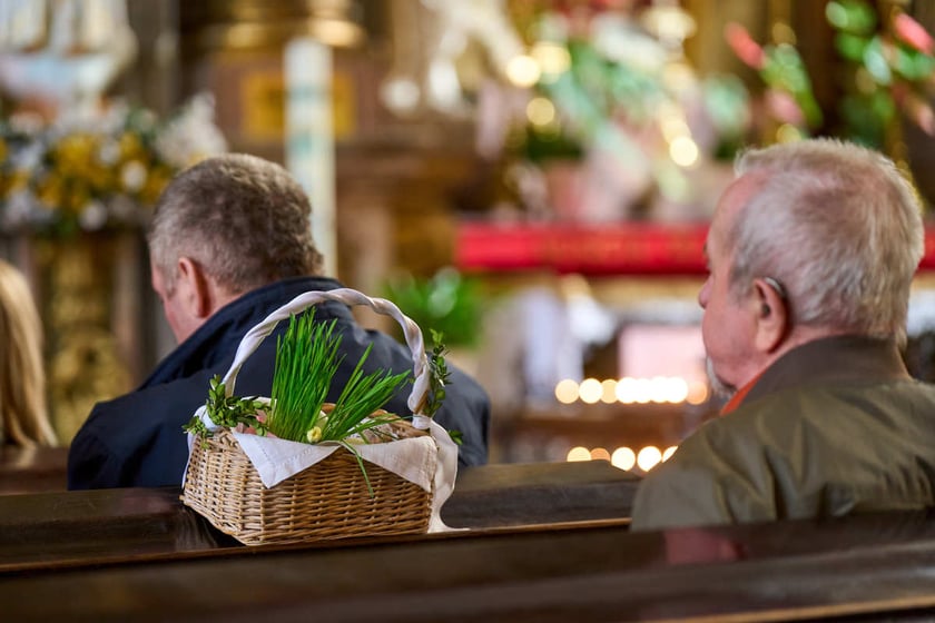 Swięcenie pokarmów w kościołach we Wrocławiu