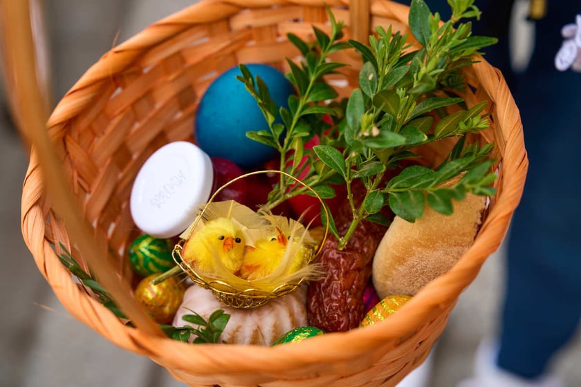 Swięcenie pokarmów w kościołach we Wrocławiu