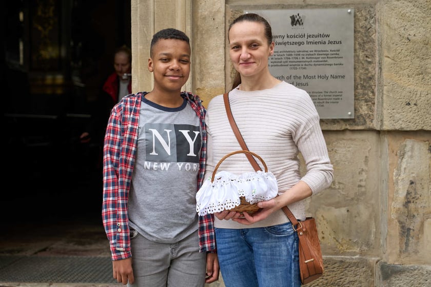 Swięcenie pokarmów w kościołach we Wrocławiu