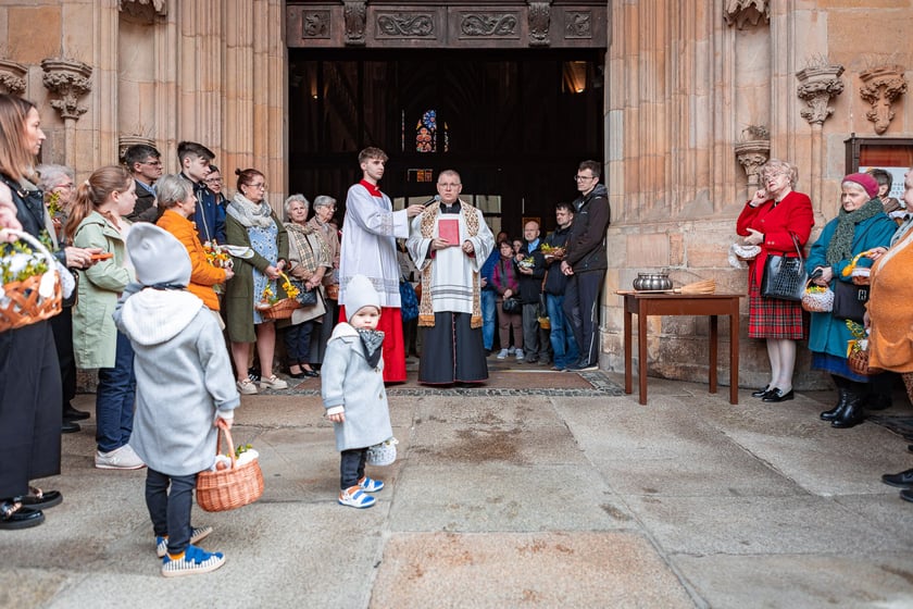 Święcenie pokarmów w kościołach we Wrocławiu