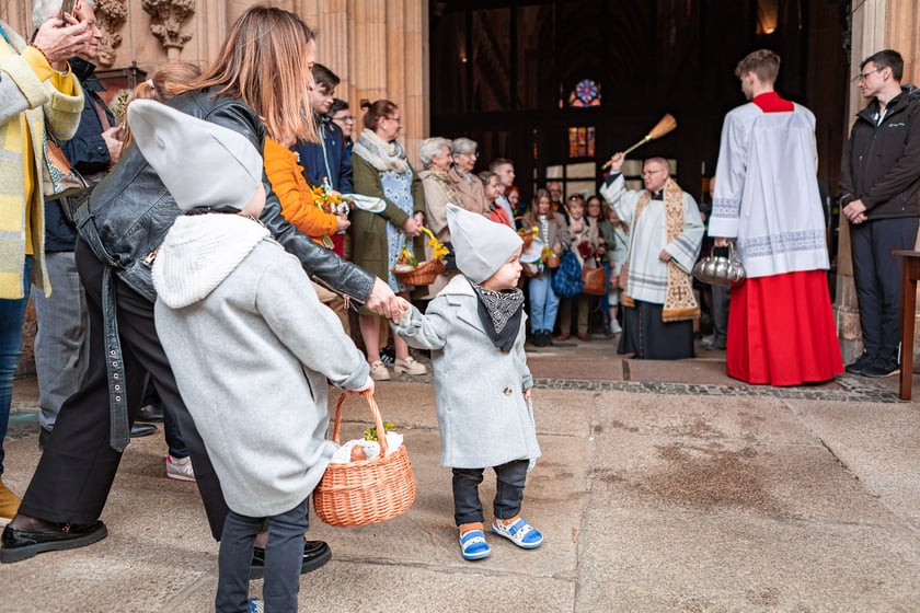 Święcenie pokarmów w kościołach we Wrocławiu