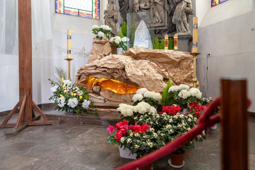 Grób Pański w kościele NMP na Piasku