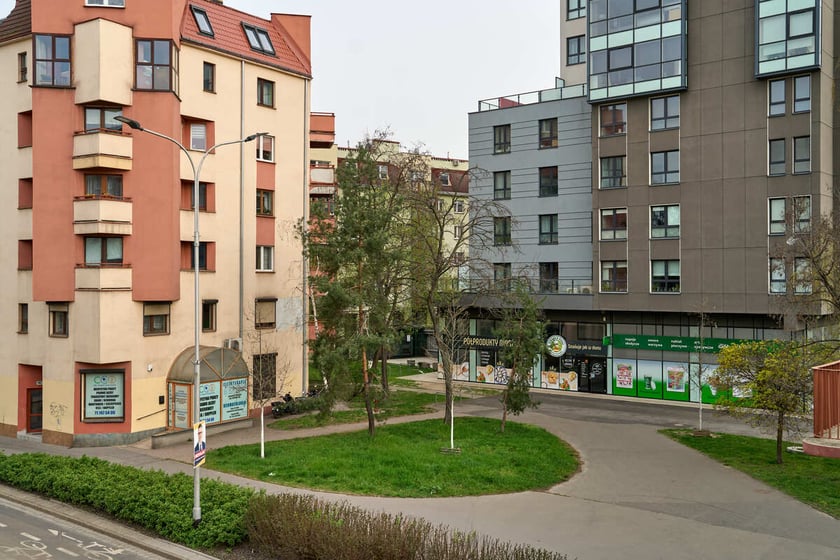 Puste miasto. Wrocław bez ludzi i bez samochodów. 31.03.2024