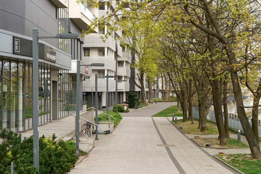 Puste miasto. Wrocław bez ludzi i bez samochodów. 31.03.2024