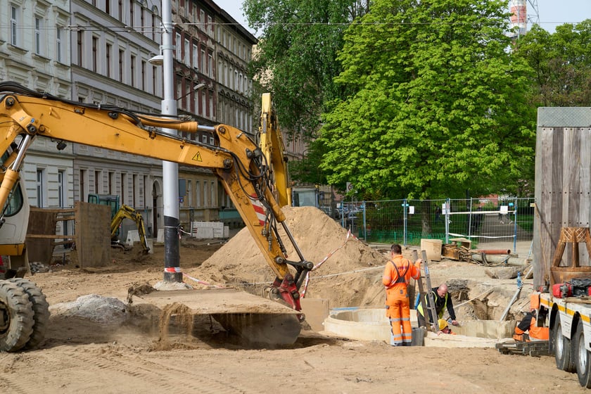 Przebudowa ul. Pomorskiej i pl. Staszica