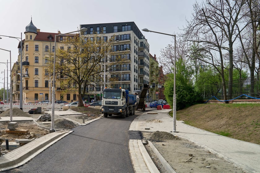 Przebudowa ul. Pomorskiej i pl. Staszica