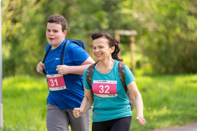 Charytatywny bieg „Mięśnie dla mięśni” w parku Grabiszyńskim
