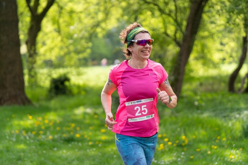 Charytatywny bieg "Mięśnie dla mięśni" w parku Grabiszyńskim