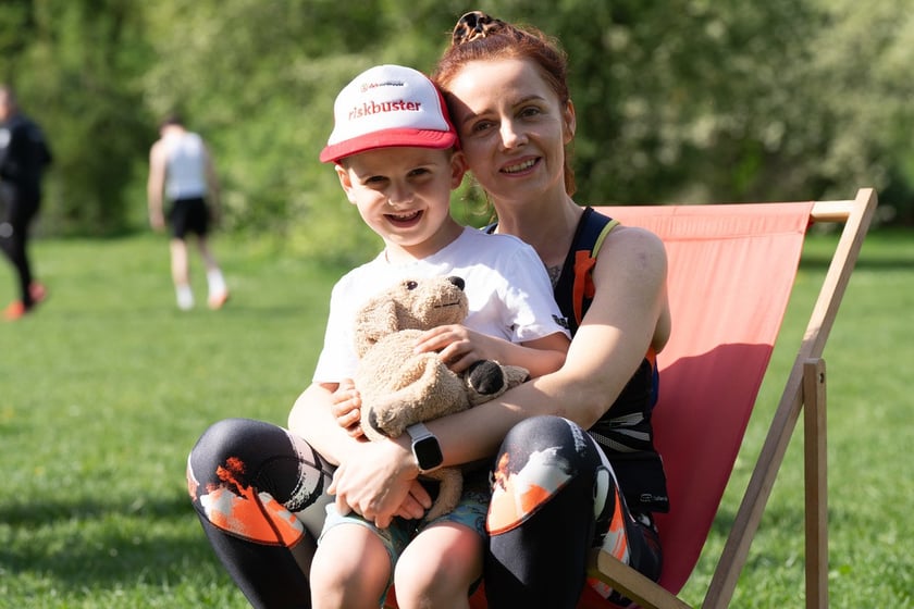 Charytatywny bieg "Mięśnie dla mięśni" w parku Grabiszyńskim