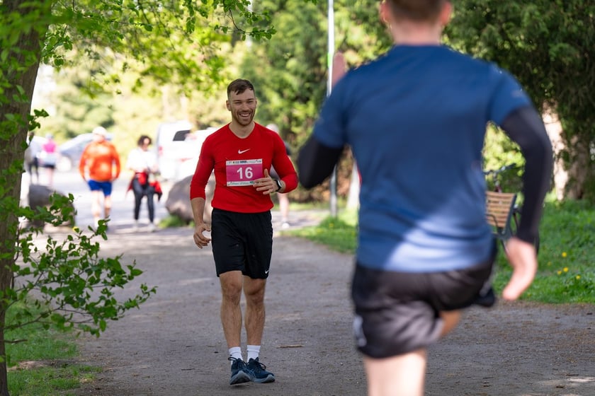 Charytatywny bieg "Mięśnie dla mięśni" w parku Grabiszyńskim