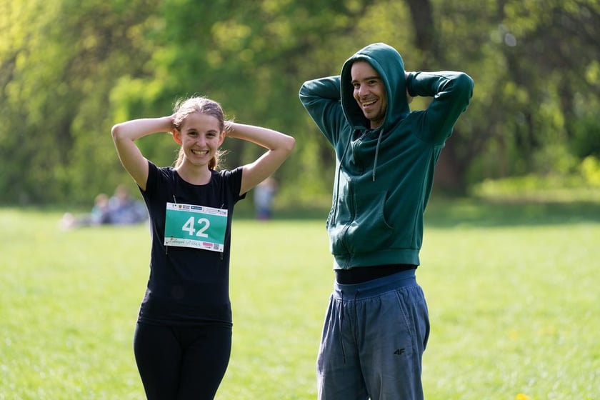 Charytatywny bieg "Mięśnie dla mięśni" w parku Grabiszyńskim