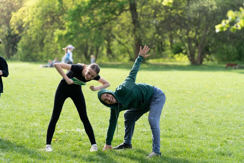 Charytatywny bieg "Mięśnie dla mięśni" w parku Grabiszyńskim