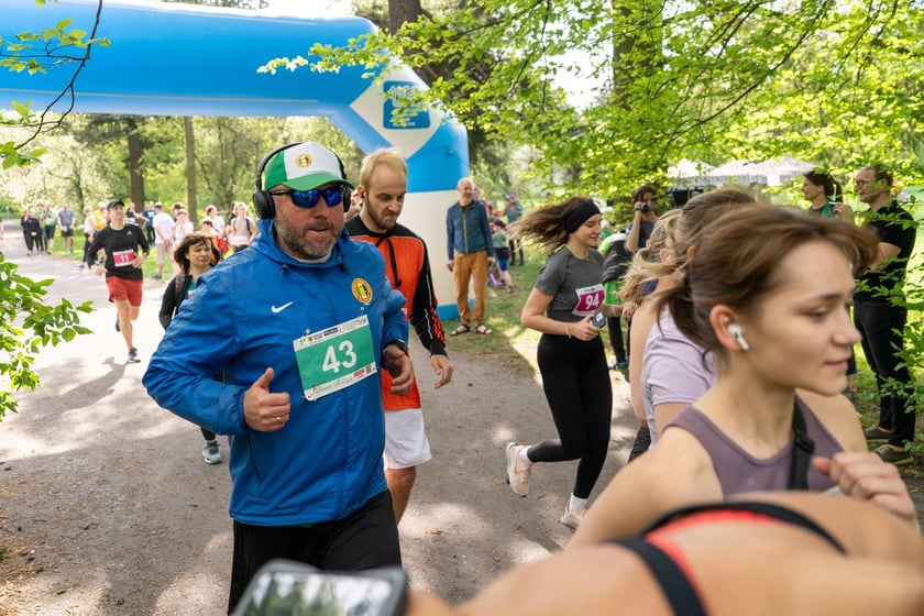 Charytatywny bieg "Mięśnie dla mięśni" w parku Grabiszyńskim