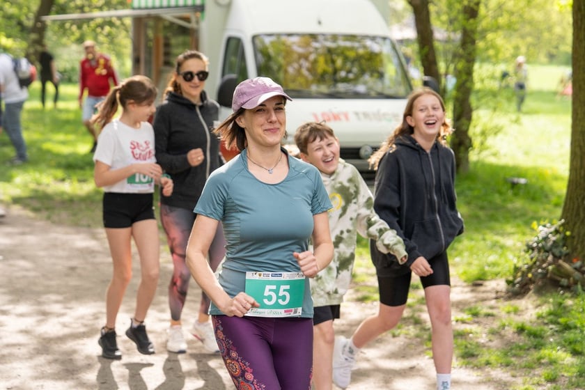 Charytatywny bieg "Mięśnie dla mięśni" w parku Grabiszyńskim