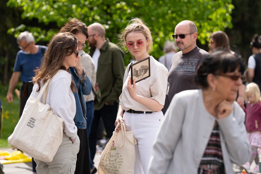 Pchli targ przy Centrum Historii Zjezdnia we Wrocławiu