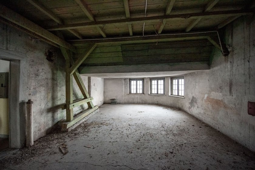 Budynki poszpitalne przy Traugutta w 2022 roku