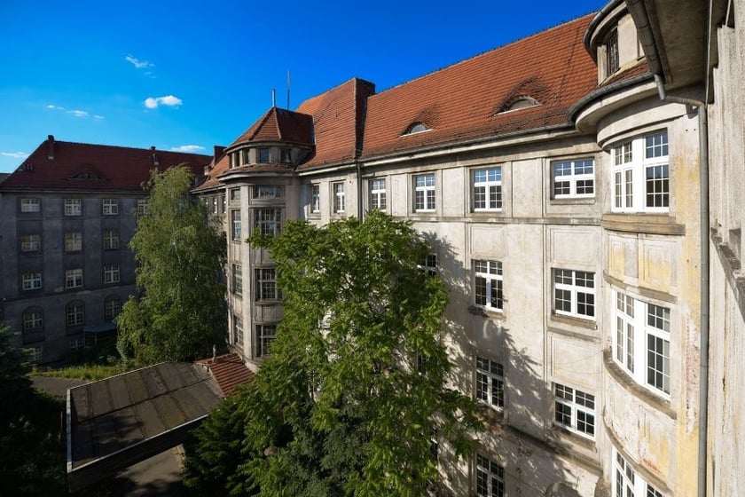 Budynki poszpitalne przy Traugutta w 2022 roku