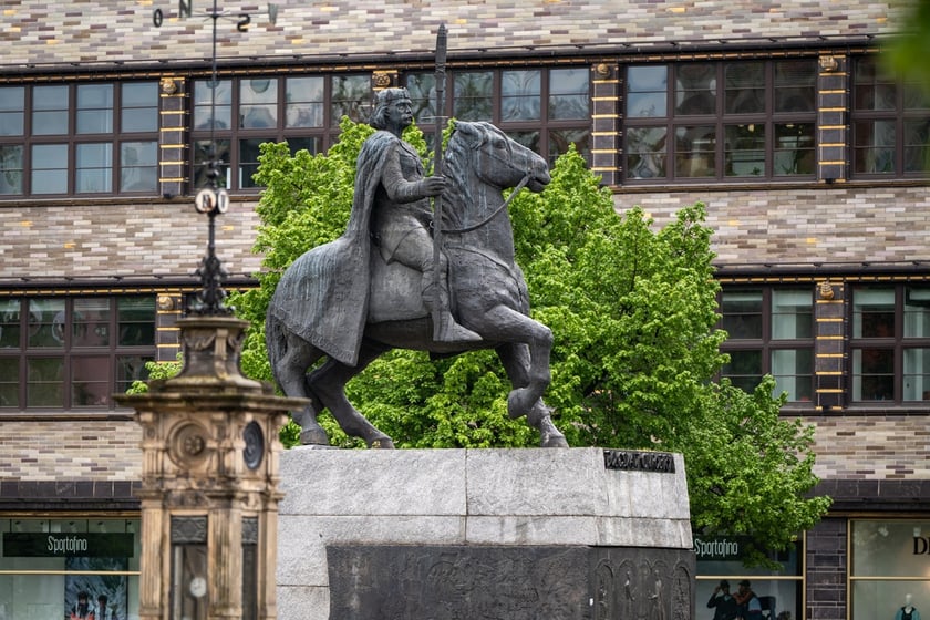 Pomnik króla Polski Bolesława Chrobrego we Wrocławiu