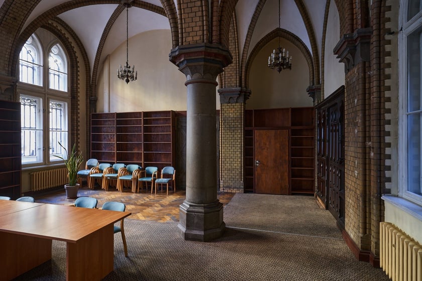 Budynek  dawnej biblioteki przy ul. Szajnochy