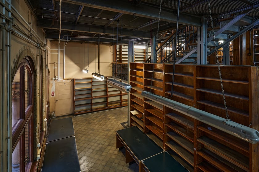 Budynek  dawnej biblioteki przy ul. Szajnochy