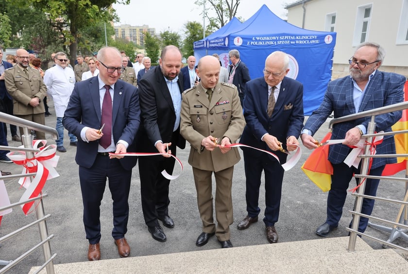 Otwracie zmodernizowanego Zakładu Patomorfologii w 4. Wojskowym Szpitalu Klinicznym we Wrocławiu