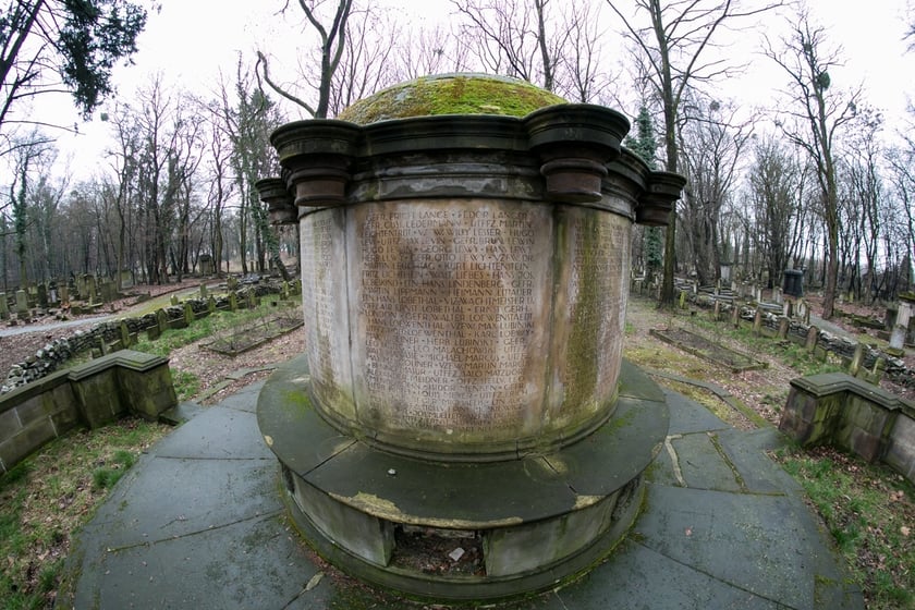 Budynki i obiekty zaprojektowane przez braci Ehrlichów we Wrocławiu. Pomnik poległych podczas I wojny