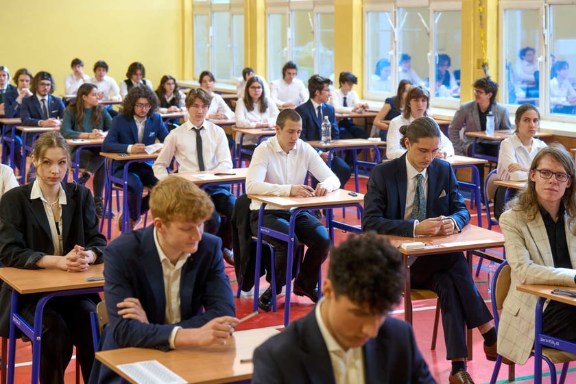 Matura 2024. Maturzyści III LO we Wrocławiu