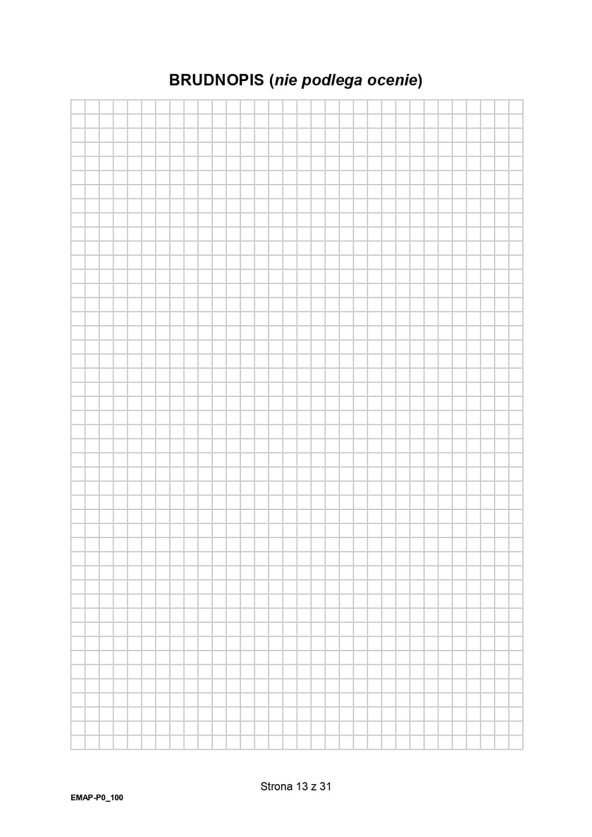 Formuła 2015, matura z matematyki