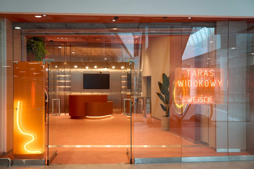 Tarasa widokowy w Sky Tower po modernizacji