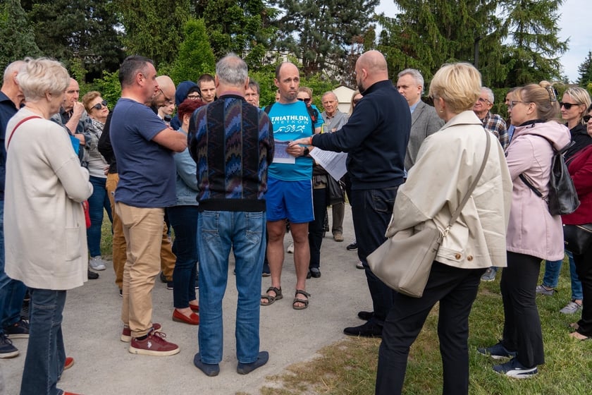 Spotkanie prezydenta Jacka Sutryka z mieszkańcami Ołtaszyna