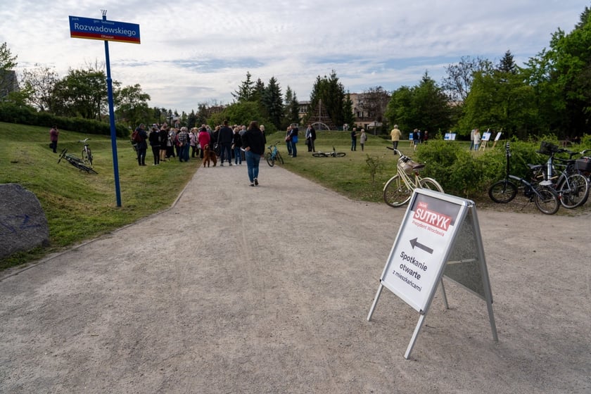 Spotkanie prezydenta Jacka Sutryka z mieszkańcami Ołtaszyna