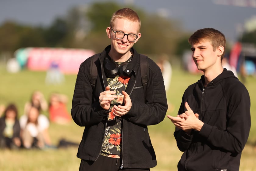 Pierwszy dzień Juwenaliów Wrocławskich 2024 na Polach Osobowickich