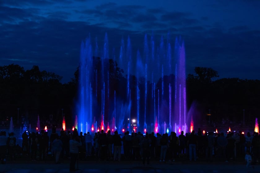 Otwarcie sezonu 2024 Fontanny Multimedialnej - pokaz specjalny: Katedra Demokracji
