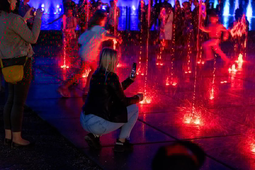 Otwarcie sezonu 2024 Fontanny Multimedialnej - pokaz specjalny: Katedra Demokracji