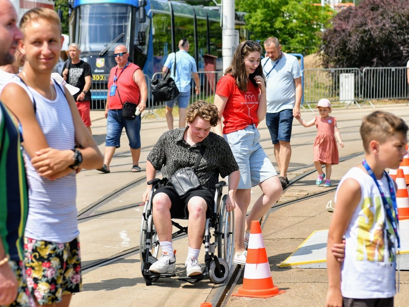 Dzień Otwarty MPK 2022 na zajezdni Borek.