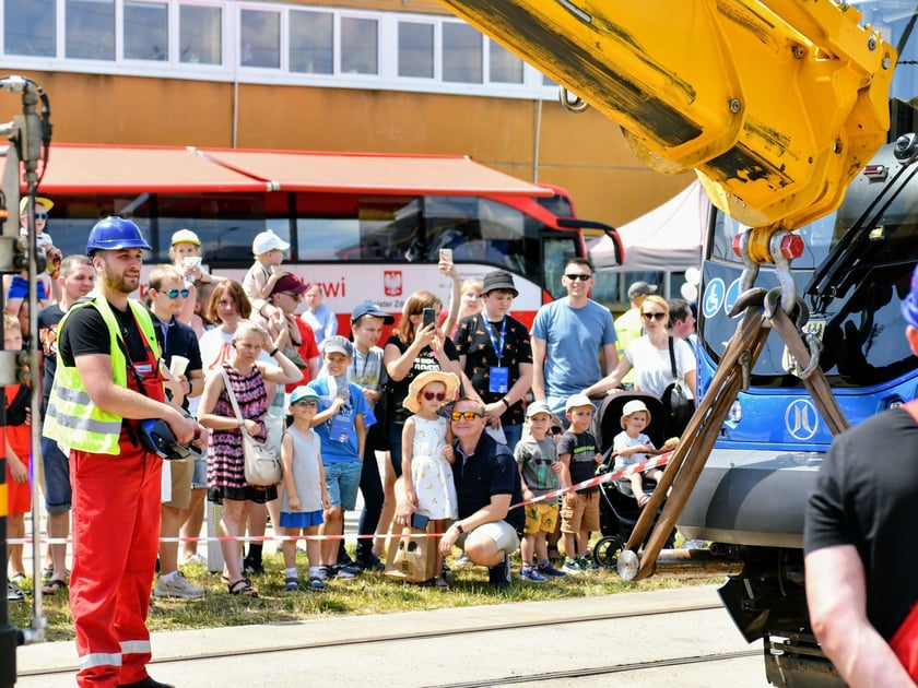 Dzień Otwarty MPK 2022 na zajezdni Borek.