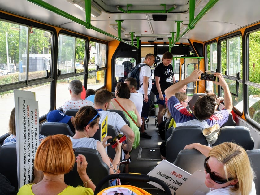 Dzień Otwarty MPK 2022 na zajezdni Obornicka.