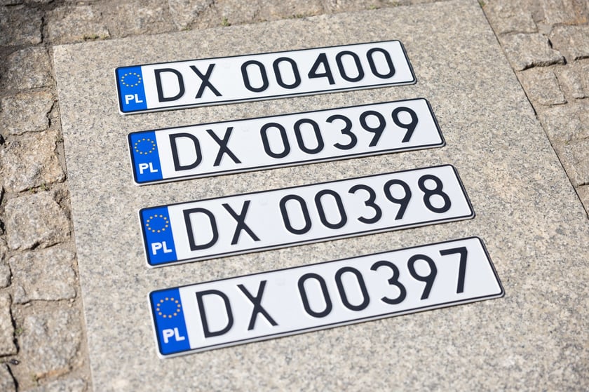 Nowe tablice rejestracyjne