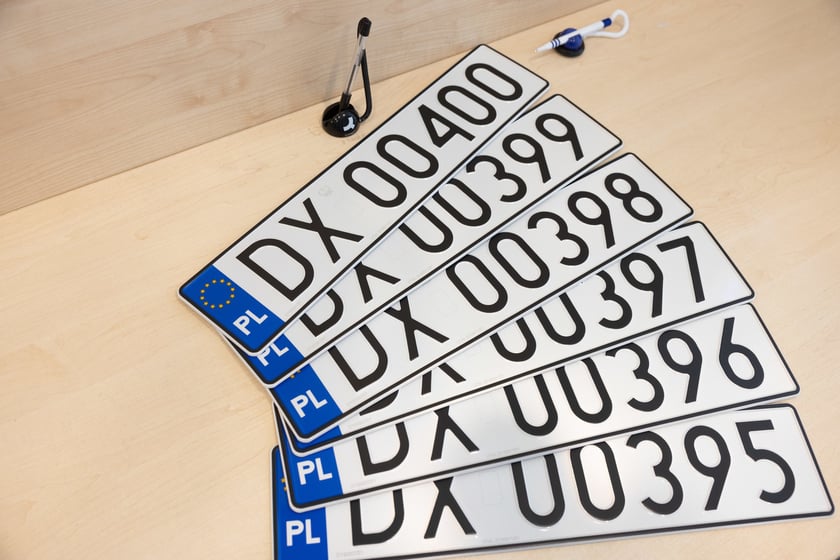 Nowe tablice rejestracyjne