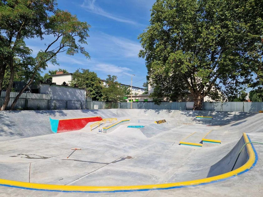 Skatepark przy ul. Rękodzielniczej