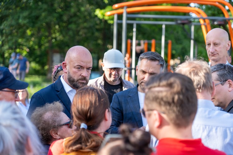 Spotkanie prezydenta Jacka Sutryka z mieszkańcami osiedla Sołtysowice