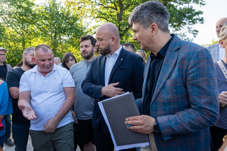 Spotkanie prezydenta Jacka Sutryka z mieszkańcami osiedla Sołtysowice