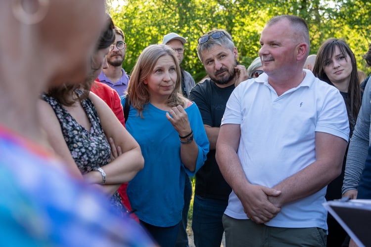 Spotkanie prezydenta Jacka Sutryka z mieszkańcami osiedla Sołtysowice