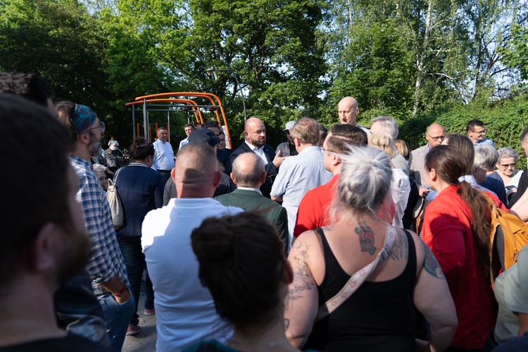 Spotkanie prezydenta Jacka Sutryka z mieszkańcami osiedla Sołtysowice