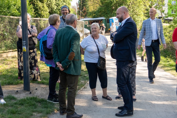 Spotkanie prezydenta Jacka Sutryka z mieszkańcami osiedla Sołtysowice