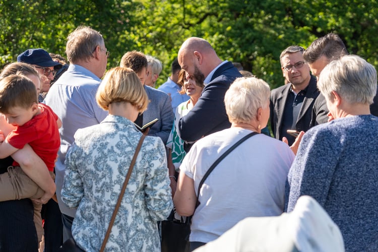 Spotkanie prezydenta Jacka Sutryka z mieszkańcami osiedla Sołtysowice