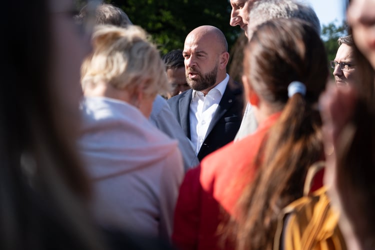 Spotkanie prezydenta Jacka Sutryka z mieszkańcami osiedla Sołtysowice