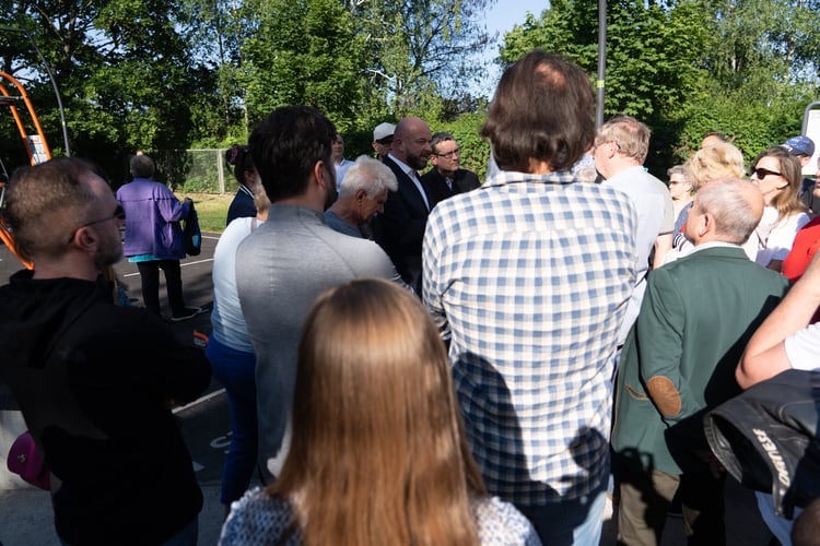 Spotkanie prezydenta Jacka Sutryka z mieszkańcami osiedla Sołtysowice